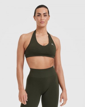 Sports Bras Oner Active Classic Seamless 2.0 Halter Neck Bralette Hnědožlutý | 0916EQIRA