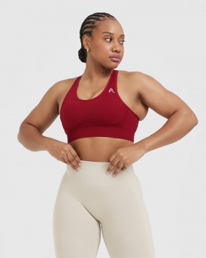 Sports Bras Oner Active Classic Seamless 2.0 Bralette Červené Vínové | 1967GBFZV