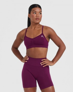 Sports Bras Oner Active Effortless Páskové Bralette Fialové | 5139PWBRC