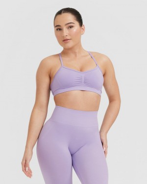 Sports Bras Oner Active Effortless Páskové Bralette Fialové | 7908IGFTX