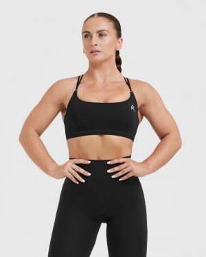 Sports Bras Oner Active Everyday Cross Over Bralette Černé | 8526PBJRO