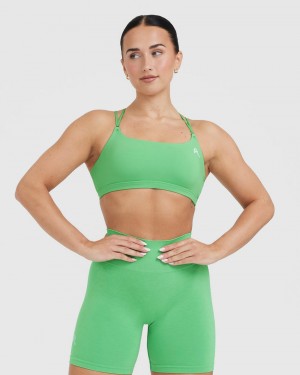 Sports Bras Oner Active Everyday Cross Over Bralette Zelene | 3754LBSHE