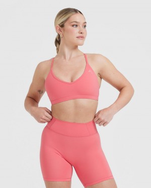 Sports Bras Oner Active Timeless Páskové Bralette Růžové | 6302AUDPF