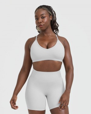 Sports Bras Oner Active Timeless Páskové Bralette Světle Šedé | 3721BWGVL