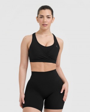 Sports Bras Oner Active Unified Layered Černé | 0185VQDHR