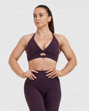 Sports Bras Oner Active Unified Twist Fialové | 5871QOSDT