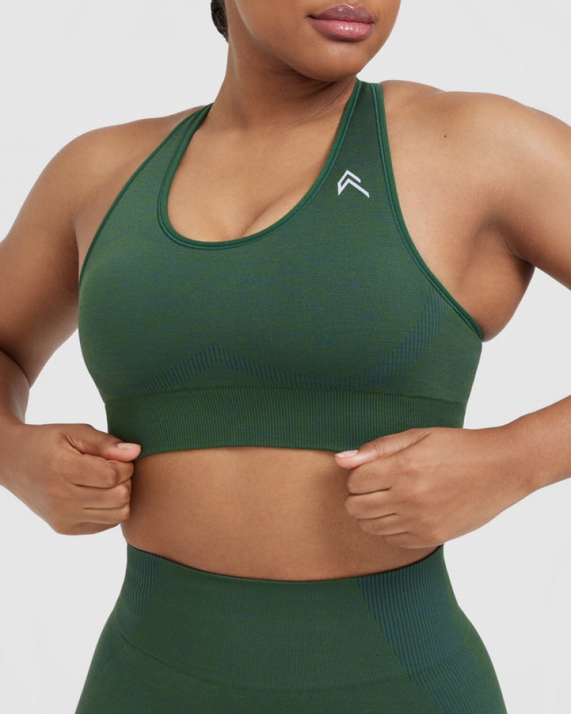 Sports Bras Oner Active Classic Seamless 2.0 Bralette Zelene | 4605FCOGT