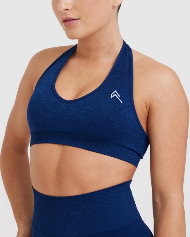 Sports Bras Oner Active Classic Seamless 2.0 Halter Neck Bralette Blankyt | 8035RZAUN