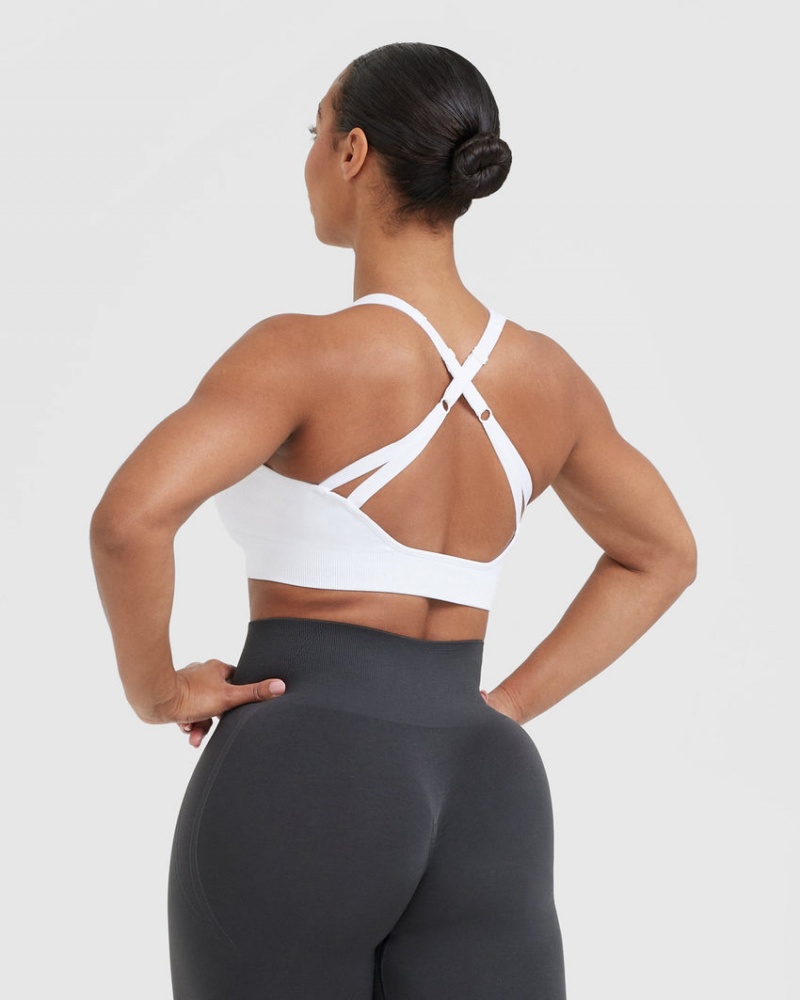 Sports Bras Oner Active Classic Seamless 2.0 Bralette Bílé | 1270EUPDB