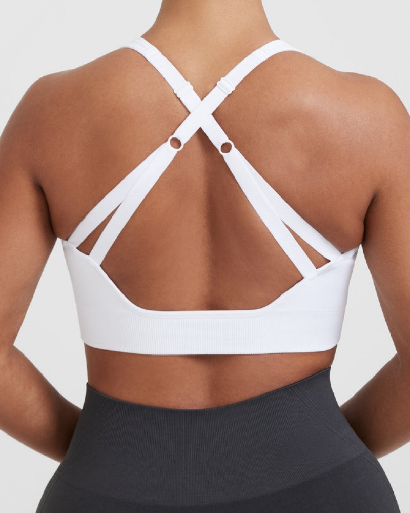 Sports Bras Oner Active Classic Seamless 2.0 Bralette Bílé | 1270EUPDB