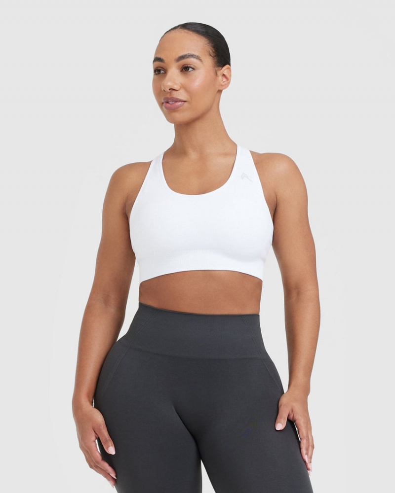 Sports Bras Oner Active Classic Seamless 2.0 Bralette Bílé | 1270EUPDB