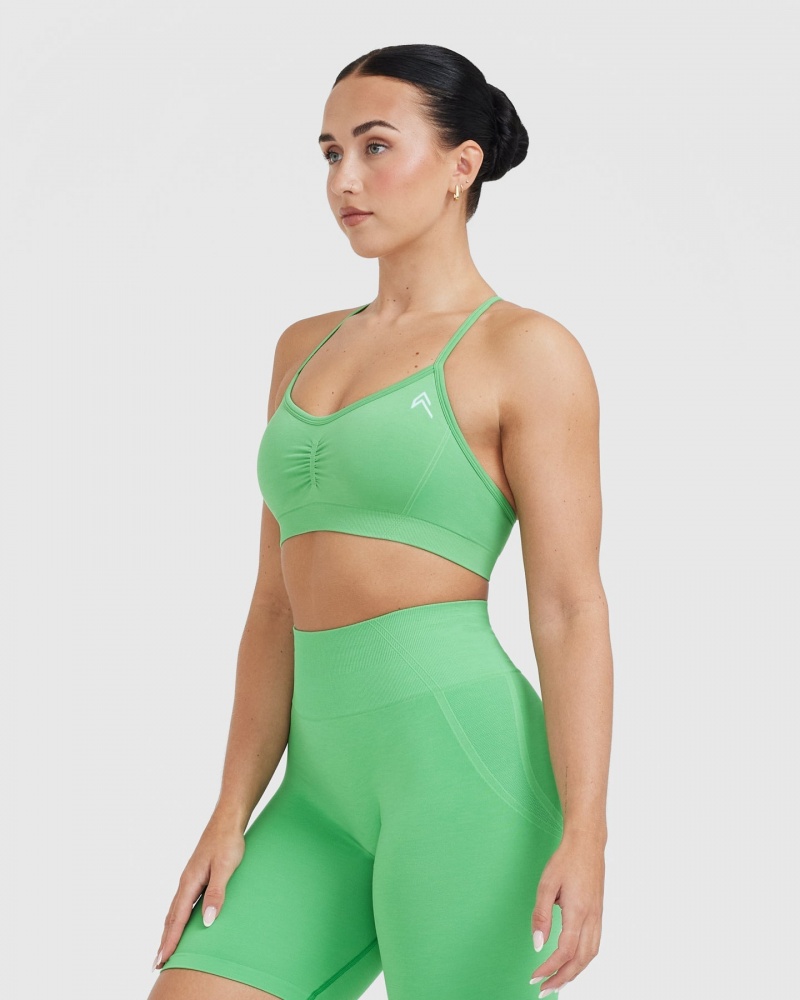 Sports Bras Oner Active Effortless Páskové Bralette Zelene | 3465GCVXK