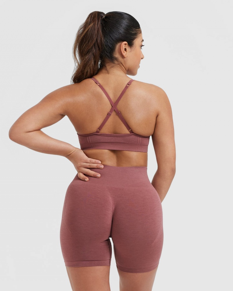 Sports Bras Oner Active Effortless Páskové Bralette Růžové | 1025TDARW