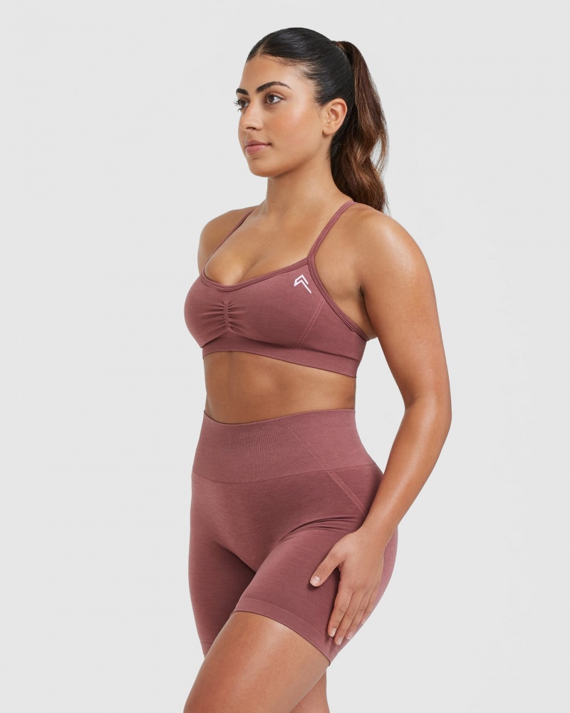 Sports Bras Oner Active Effortless Páskové Bralette Růžové | 1025TDARW