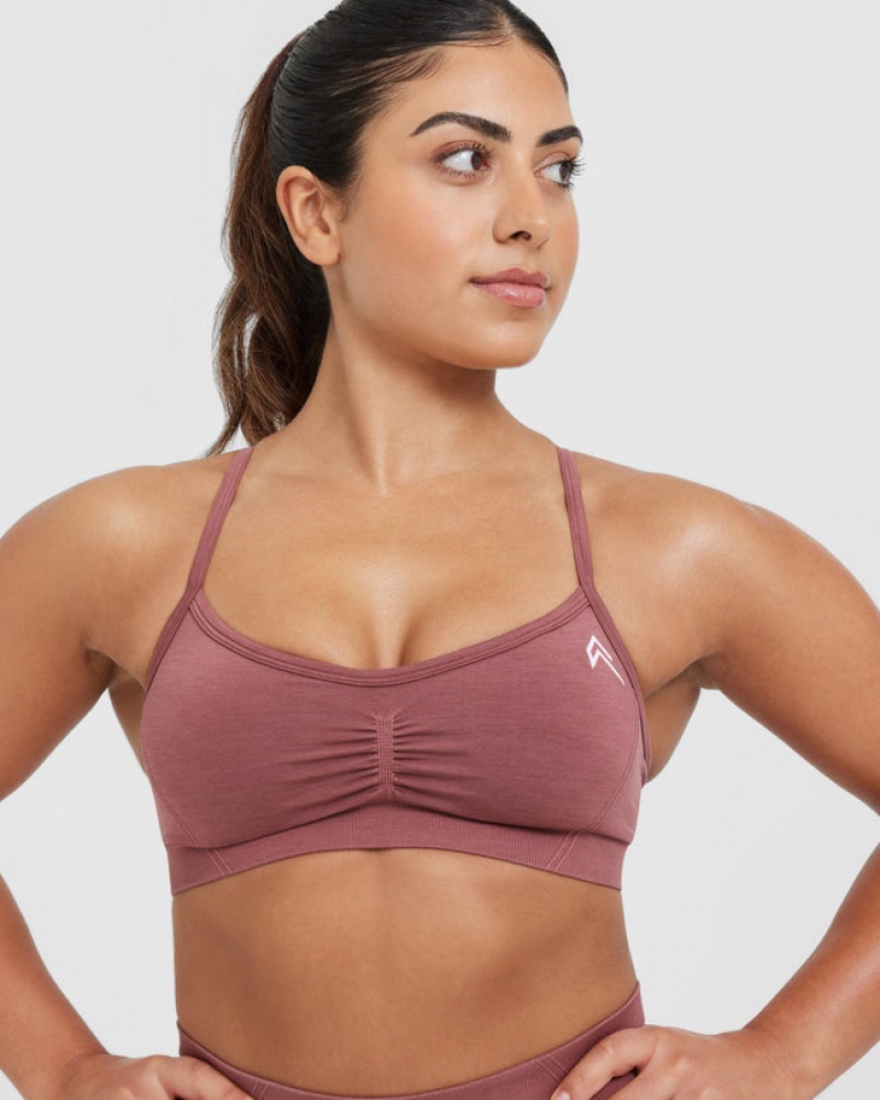 Sports Bras Oner Active Effortless Páskové Bralette Růžové | 1025TDARW