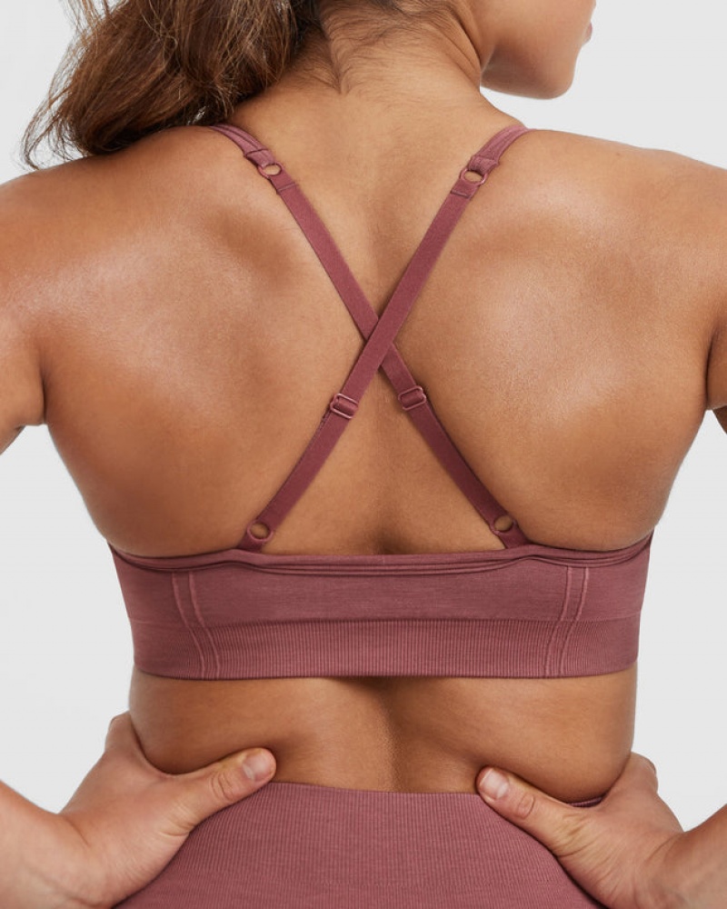 Sports Bras Oner Active Effortless Páskové Bralette Růžové | 1025TDARW