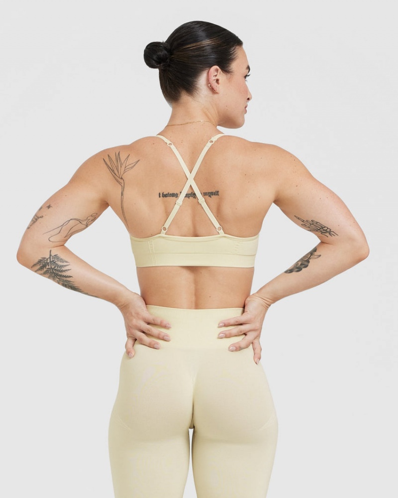 Sports Bras Oner Active Effortless Páskové Bralette Světle Žluté | 1748LYWCX