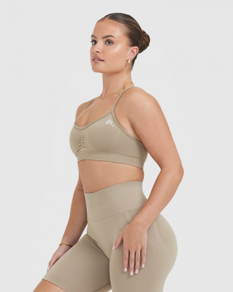 Sports Bras Oner Active Effortless Páskové Bralette Šedé | 4063WGNPO