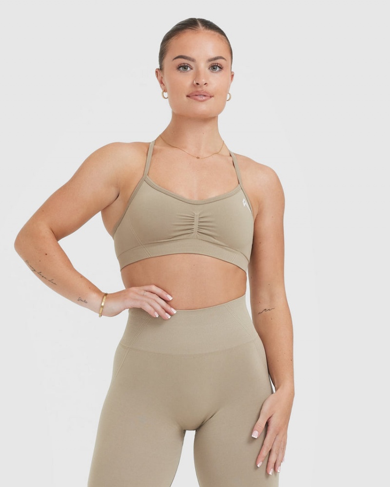 Sports Bras Oner Active Effortless Páskové Bralette Šedé | 4063WGNPO