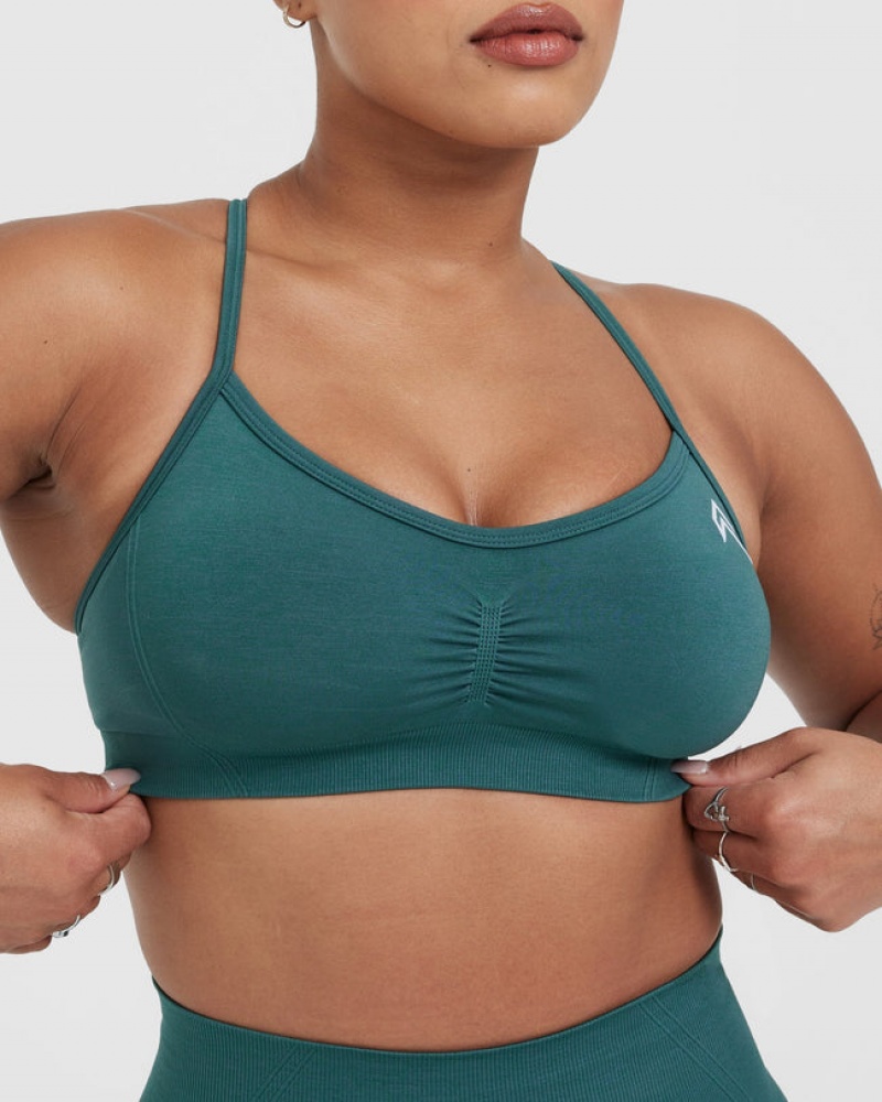 Sports Bras Oner Active Effortless Páskové Bralette Blankyt Tyrkysové | 1296ZRKJS