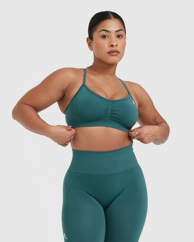 Sports Bras Oner Active Effortless Páskové Bralette Blankyt Tyrkysové | 1296ZRKJS