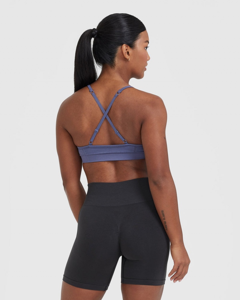 Sports Bras Oner Active Effortless Páskové Bralette Blankyt | 0357OXVAU