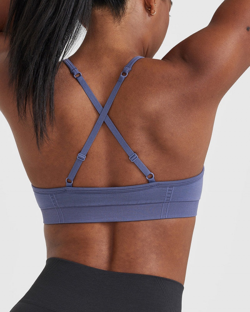 Sports Bras Oner Active Effortless Páskové Bralette Blankyt | 0357OXVAU