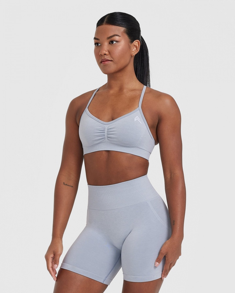 Sports Bras Oner Active Effortless Páskové Bralette Šedé | 0984URQNT