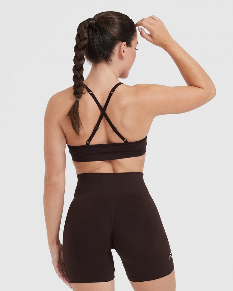 Sports Bras Oner Active Effortless Páskové Bralette Tmavě Šedé | 4712QOPUS