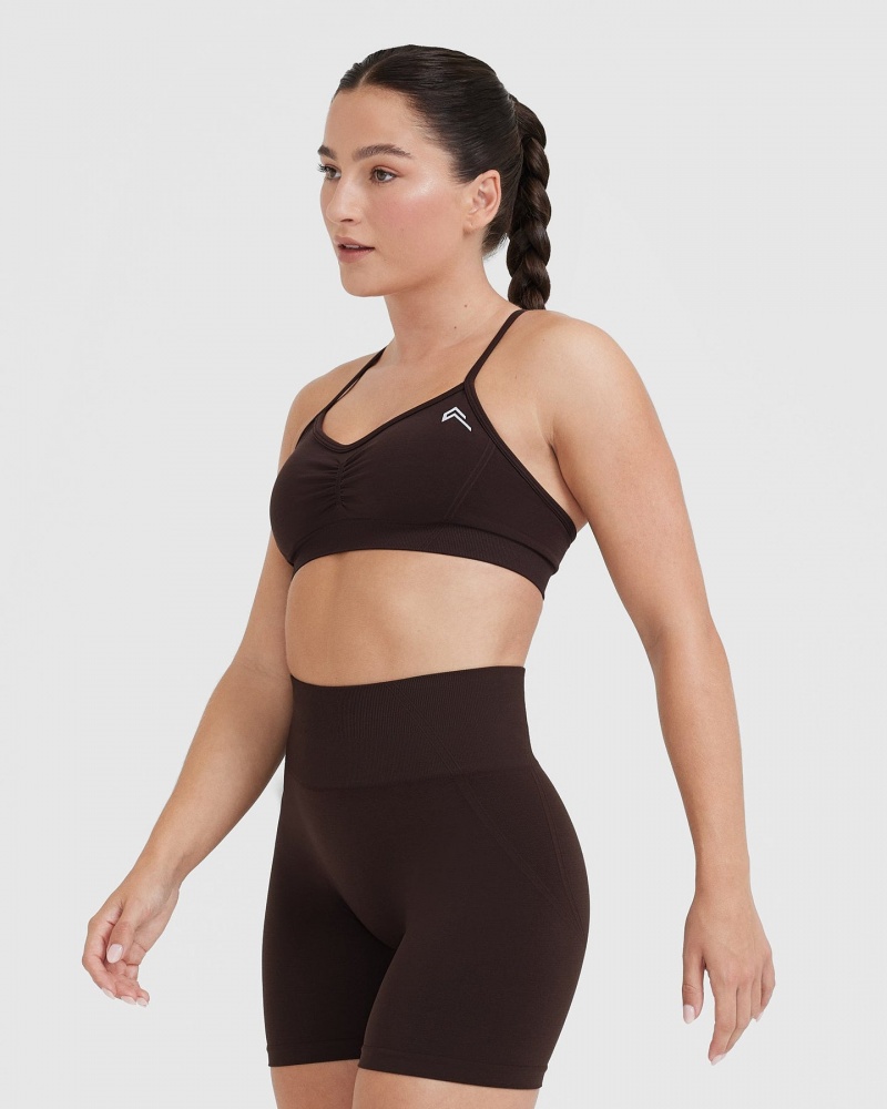 Sports Bras Oner Active Effortless Páskové Bralette Tmavě Šedé | 4712QOPUS