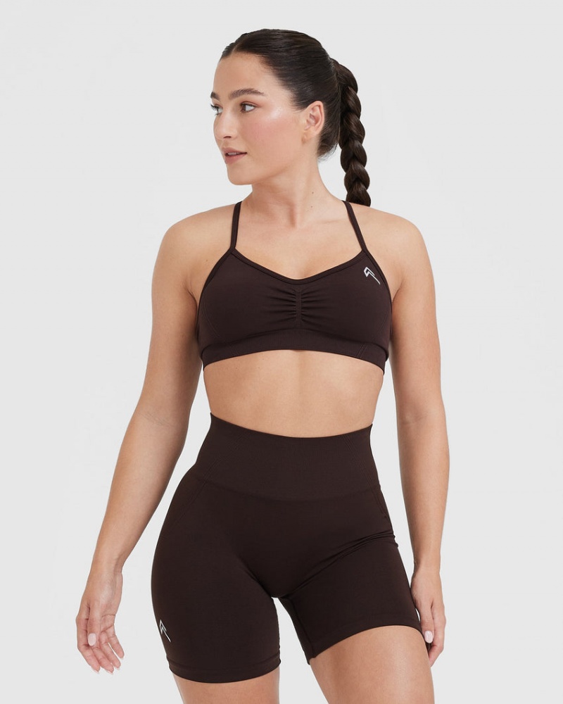 Sports Bras Oner Active Effortless Páskové Bralette Tmavě Šedé | 4712QOPUS