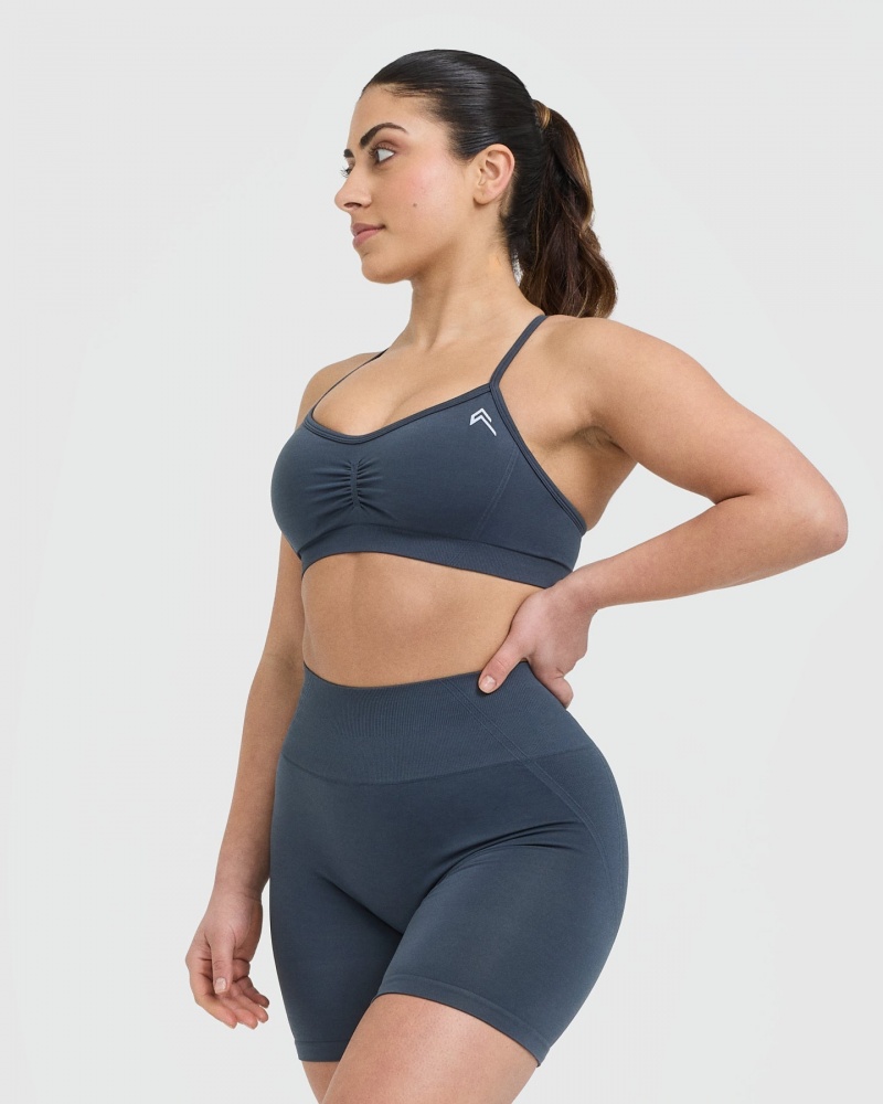 Sports Bras Oner Active Effortless Páskové Bralette Blankyt | 8139JXEYG