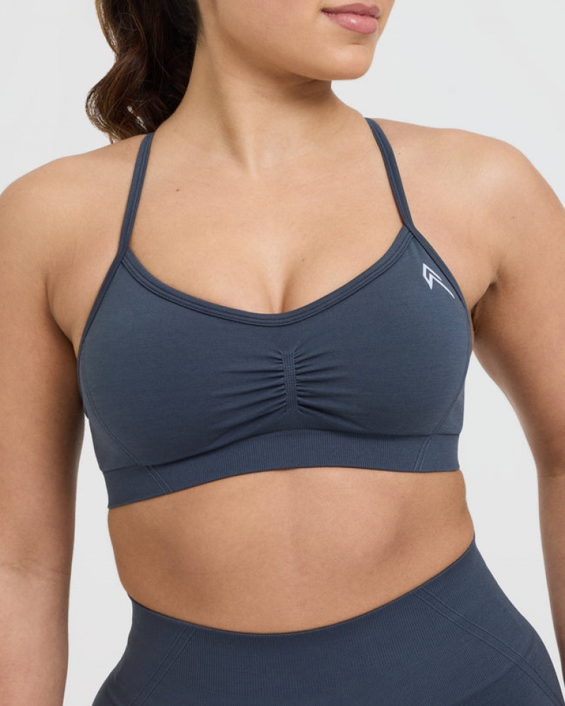 Sports Bras Oner Active Effortless Páskové Bralette Blankyt | 8139JXEYG