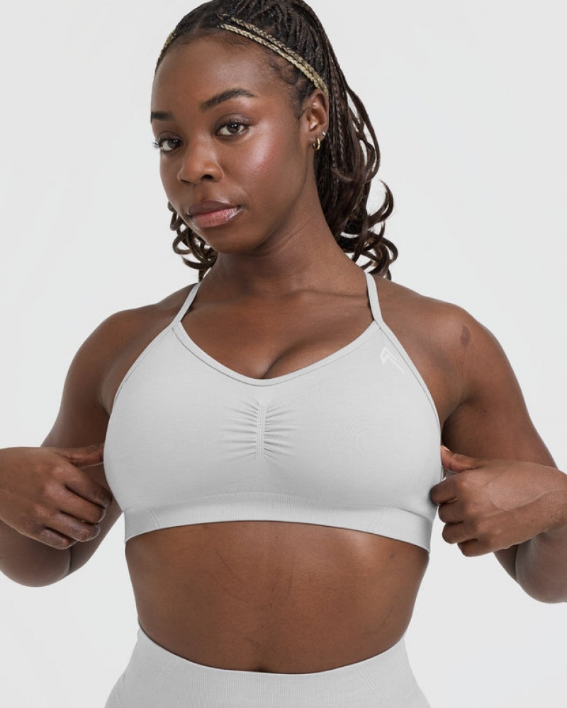 Sports Bras Oner Active Effortless Páskové Bralette Světle Šedé | 1493SMZXY