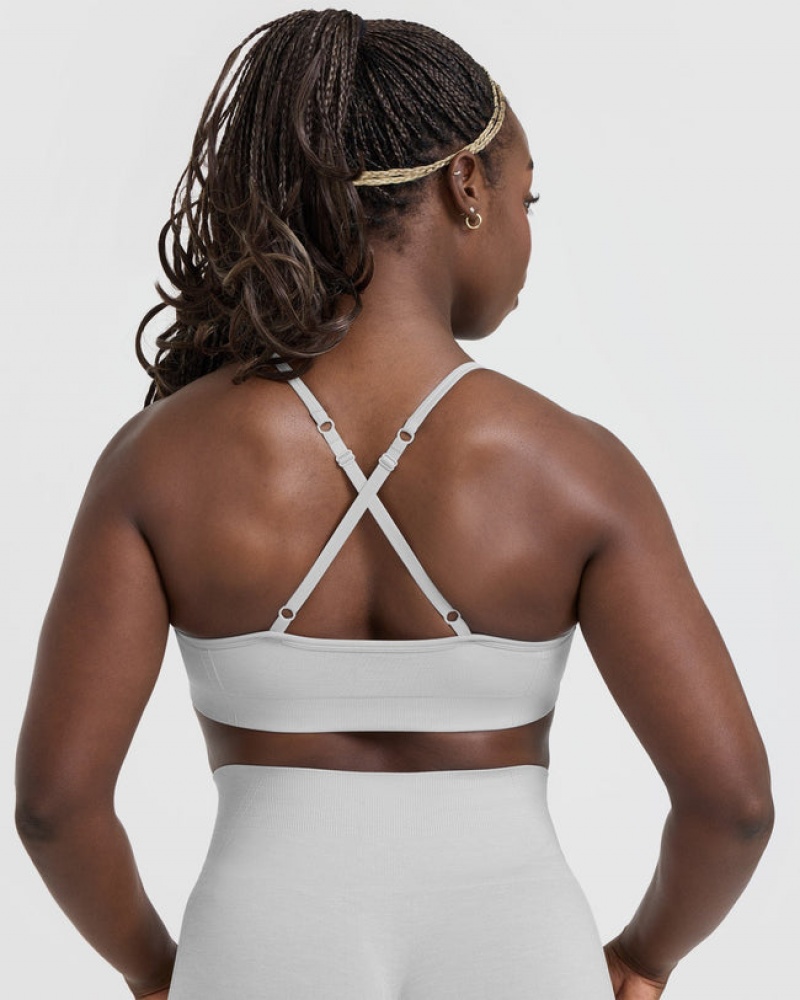 Sports Bras Oner Active Effortless Páskové Bralette Světle Šedé | 1493SMZXY