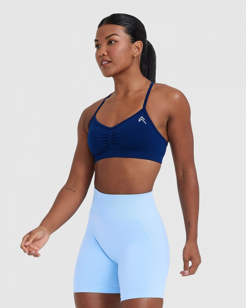 Sports Bras Oner Active Effortless Páskové Bralette Blankyt | 5871ZJPOM