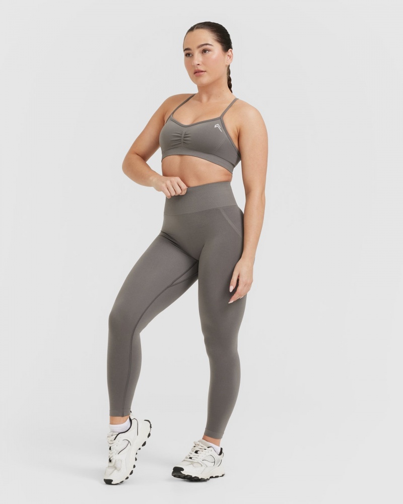 Sports Bras Oner Active Effortless Páskové Bralette Šedé | 2754VEOSL