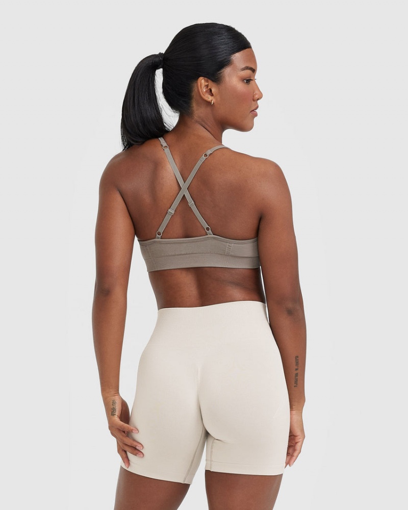 Sports Bras Oner Active Effortless Páskové Bralette Šedé | 3075IXGCK