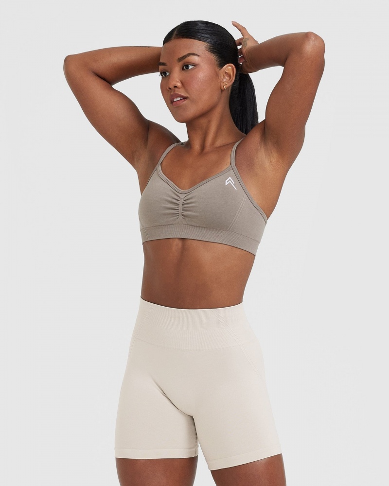 Sports Bras Oner Active Effortless Páskové Bralette Šedé | 3075IXGCK