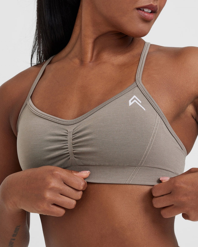 Sports Bras Oner Active Effortless Páskové Bralette Šedé | 3075IXGCK