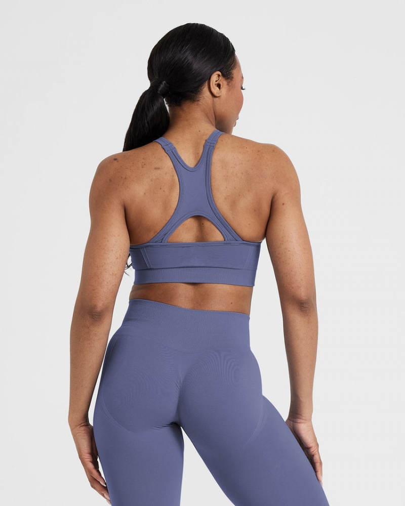 Sports Bras Oner Active Effortless Seamless High Neck Bralette Blankyt | 6792PXEBD