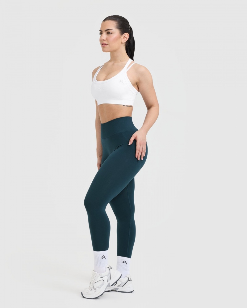 Sports Bras Oner Active Effortless Seamless Layered Bílé | 4327FAGWS