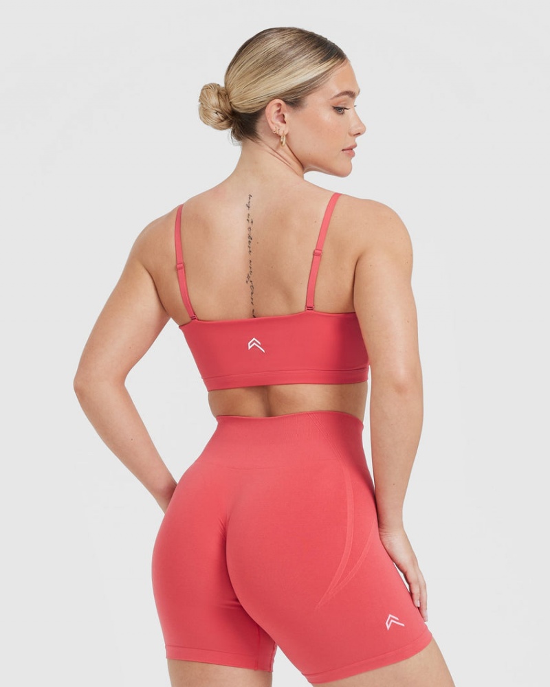 Sports Bras Oner Active Everyday Bandeau Bralette Červené | 9703FKCDT