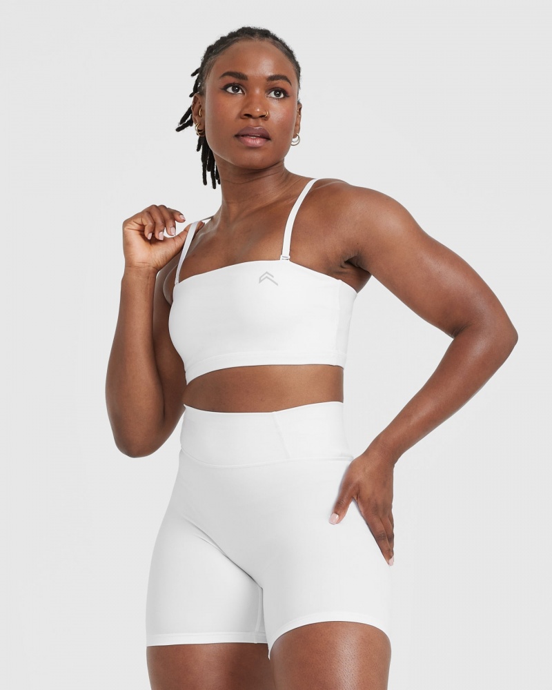 Sports Bras Oner Active Everyday Bandeau Bralette Bílé | 3625MBHRF