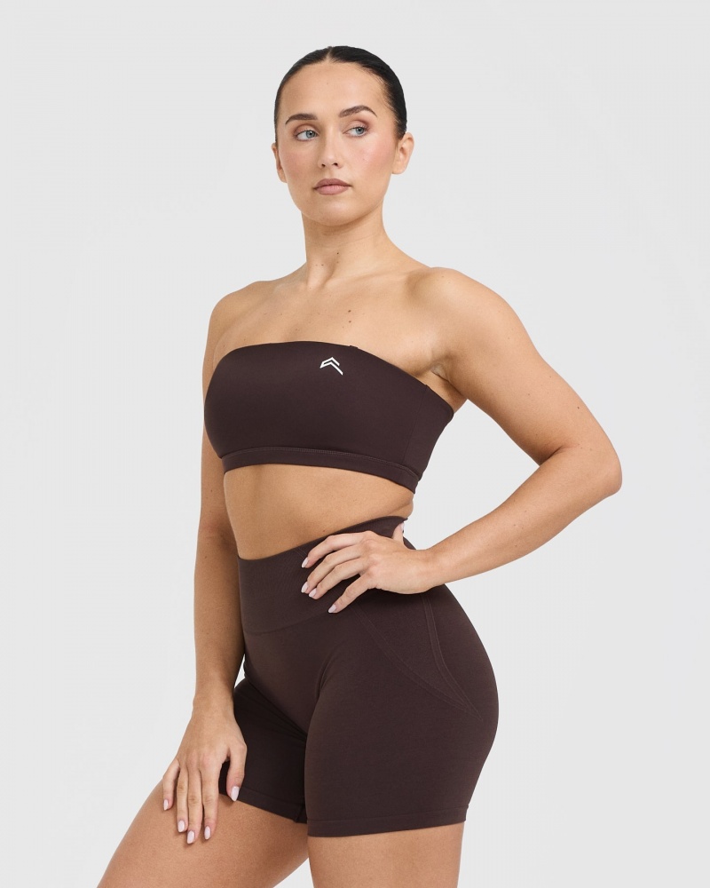 Sports Bras Oner Active Everyday Bandeau Bralette Fialové Hnědé | 0784EOQMC