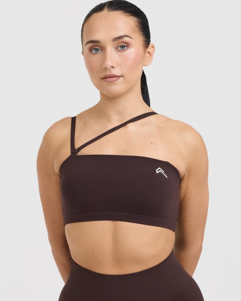 Sports Bras Oner Active Everyday Bandeau Bralette Fialové Hnědé | 0784EOQMC