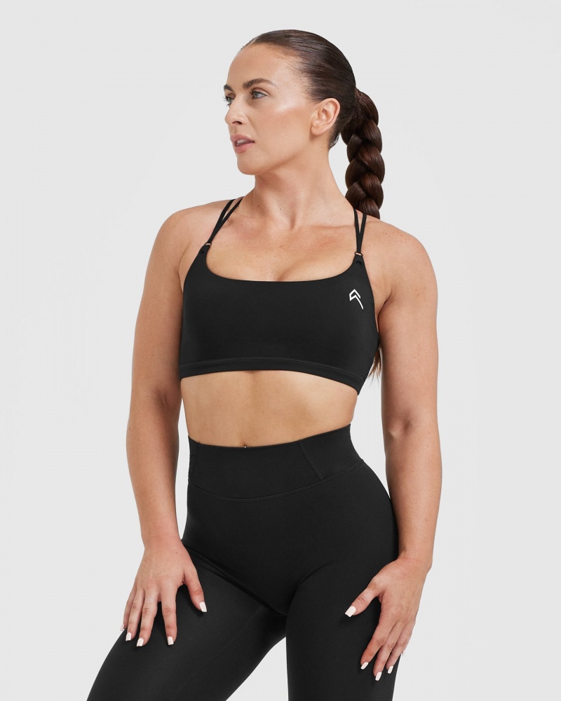 Sports Bras Oner Active Everyday Cross Over Bralette Černé | 8526PBJRO