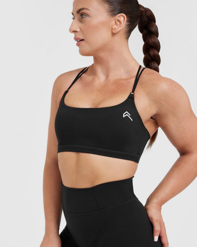 Sports Bras Oner Active Everyday Cross Over Bralette Černé | 8526PBJRO