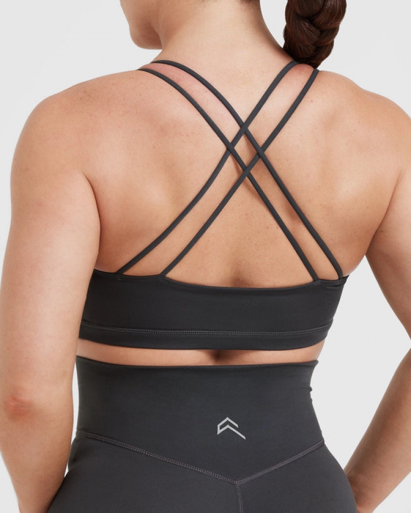 Sports Bras Oner Active Everyday Cross Over Bralette Černé | 4813FRMXJ