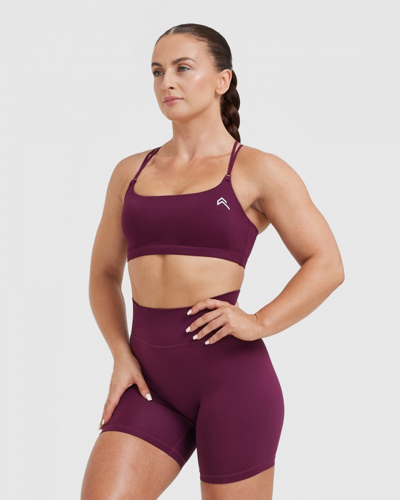 Sports Bras Oner Active Everyday Cross Over Bralette Růžové | 4018CBTIR